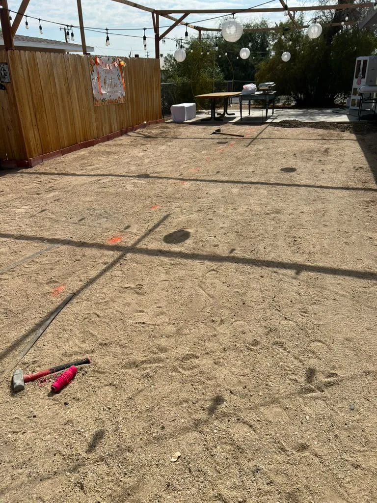 Area before artificial turf in Twentynine Palms — photo 6