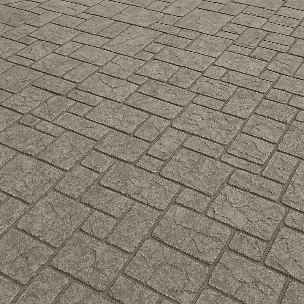 Stamped concrete